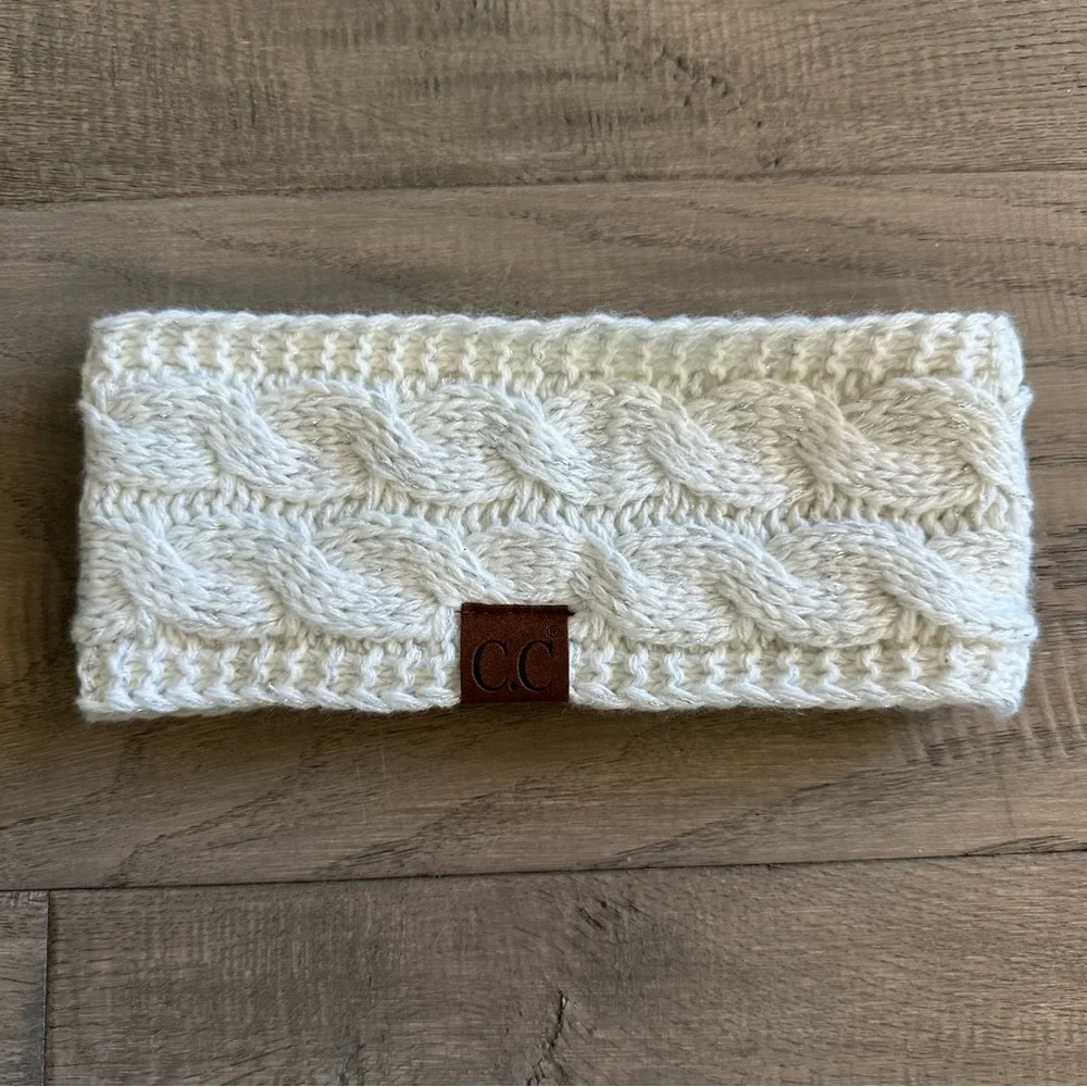 C.C. Fleece lined ear warmer headband